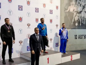 ЧЕМПИОНАТ  РОССИИ ПО ГИРЕВОМУ СПОРТУ - СУЛЕЙМАНОВ МОВСАР  I МЕСТО!