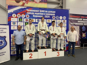 СЕРЕБРО НА ЧЕМПИОНАТЕ ЦФО ПО ДЗЮДО!