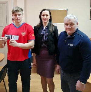 Поздравляем Александра Туленинова с вручением удостоверения «Мастер спорта России по тяжёлой атлетике»!